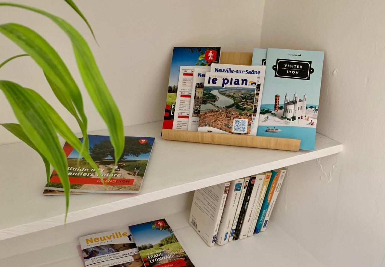 Charmant Appartement Au Coeur De Neuville - Lyon A 20Mn ภายนอก รูปภาพ
